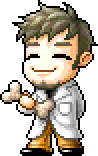 브루스 NPC 도트 스프라이트